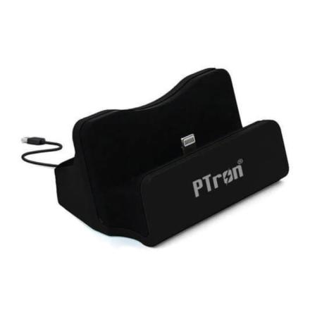 PTron Cradle - Micro USB Pin Dock Black