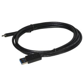CAVO USB 3.0 A MASCHIO - USB-C PER RICARICA E SCAMBIO DATI IN RAME GUAINA MT 1,8