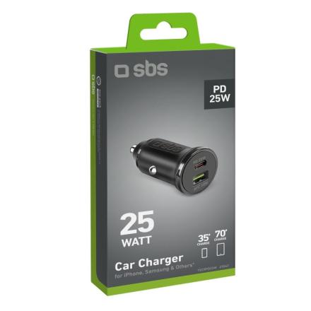 CAR CHARGER 12/24V TYPE-C PD 25W