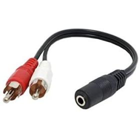ADATTATORE SDOPPIATORE AUDIO STEREO 3.5MM M/F 1.5MT