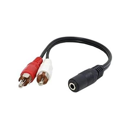 ADATTATORE SDOPPIATORE AUDIO STEREO 3.5MM M/F 1.5MT