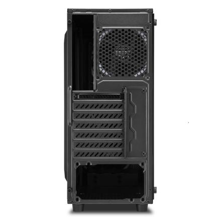 SHARKOON CASE Midi-Tower PC Vetro temperato Nero