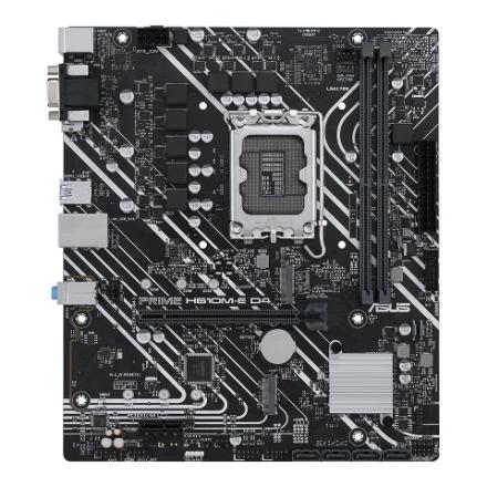 MB ASUS PRIME H610M-E(ALDER LAKE)D4 Intel LGA 1700 2DDR4 VGA+HDMI+DP PCIE M.2