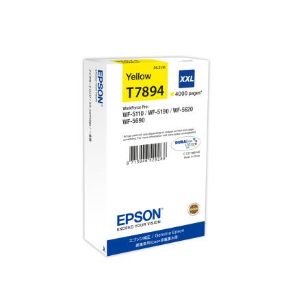 EPSON CARTUCCIA GIALLO XXL PER WorkForce Pro WF-5110DW