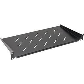 RIPIANO PER ARMADIO 19" 1 UNITA (P)250MM COLORE NERO