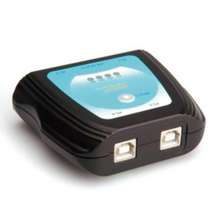 SWITCH MANUALE 4 PORTE USB 2.0 PER STAMPANTI