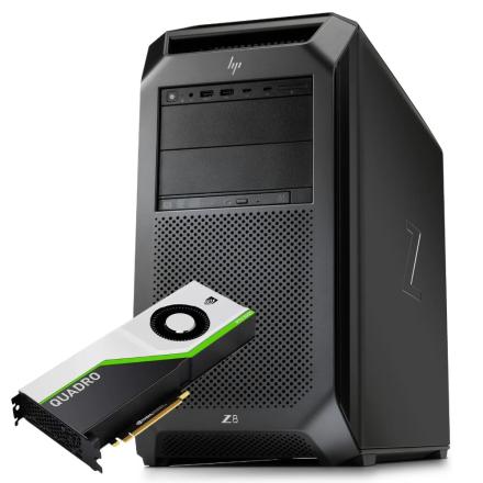 WS RIC.HP Z8 G4 TOWER 2 X XEON PLATINUM 8160 24 CORE 256GB DDR4 SSD Z TURBO