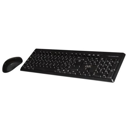 KIT TASTIERA ITALIANA E MOUSE WIRELESS CON PILE INCLUSE