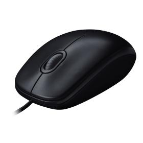 Logitech Mouse m90 black usb con filo