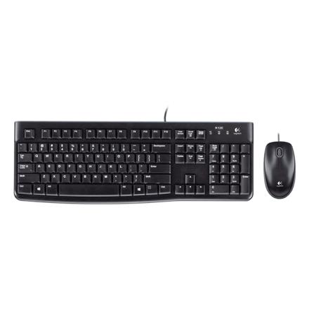TASTIERA LOGITECH RETAIL MK120 USB + MOUSE