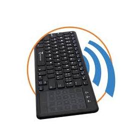 TASTIERA WIRELESS CON TOUCHPAD NERA
