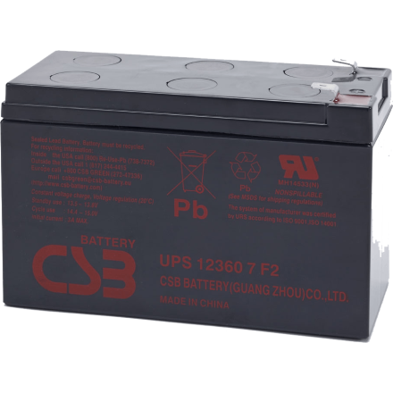 BATTERIA CSB PIOMBO UPS 12V 9Ah