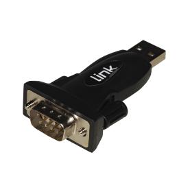 ADATTATORE DA PC USB 2.0 A PORTA SERIALE RS232 9 PIN MASCHIO CON CAVO CM 80