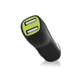 CARICATOERE DA AUTO 2 PORTE USB 2.1A