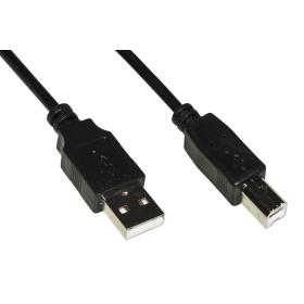 CAVO USB 2.0 MASCHIO/FEMMINA RAME CONNETTORE FEMMINA ISOLATO MT 2
