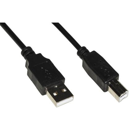 CAVO USB 2.0 MASCHIO/FEMMINA RAME CONNETTORE FEMMINA ISOLATO MT 2