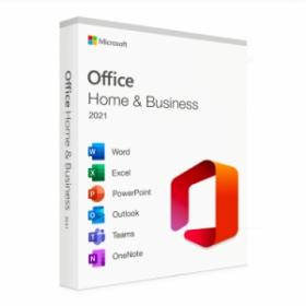Microsoft office 2021 home & business retail medialess