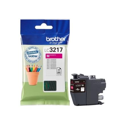 ORIGINALE BROTHER LC-3217M MAGENTA CAPACITA 550 PAGINE