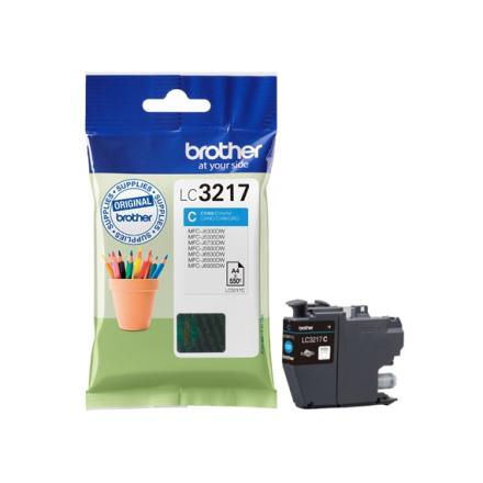 ORIGINALE BROTHER LC-3217C CIANO  CAPACITA 550 PAGINE