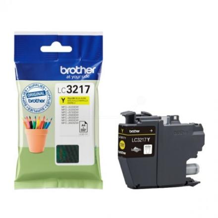 ORIGINALE BROTHER LC-3217Y GIALLA CAPACITA 550 PAGINE