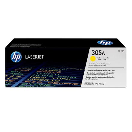 HP ORIGINALE TONER GIALLO CE411A 305A  2600 pag