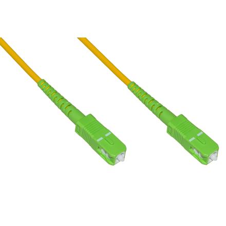 CAVO FIBRA OTTICA APC SC A APC SC SINGLEMODE SIMPLEX MT.50