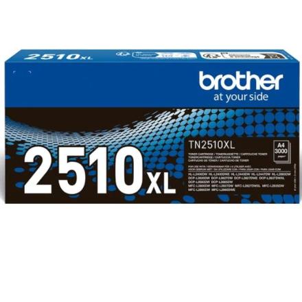 BROTHER TONER NERO TN2510XL ORIGINALE 3000 PAGINE