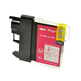 BROTHER CARTUCCIA COMPATIBILE MAGENTA LC980/LC1100 PER MFC-6490CW/DCP-385C