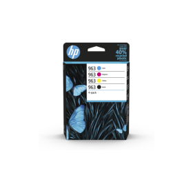 HP 6ZC70A3 CARTUCCIA MULTIPACK ORIGINALE 963 BK + COLORE