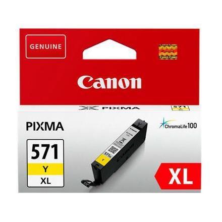 CANON ORIGINALE CARTUCCIA GIALLO CLI-571Y XL