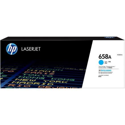TONER ORIGINALE HP W2001A CIANO 658A 6K