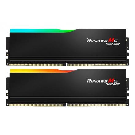 Ram G.Skill Ripjaws M5 NEO DDR5 6000Mhz 64GB (2x32GB) RGB CL32 Nero