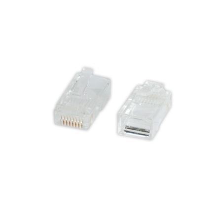 PLUG RJ45 UTP PER RETE CAT.5E TRANS