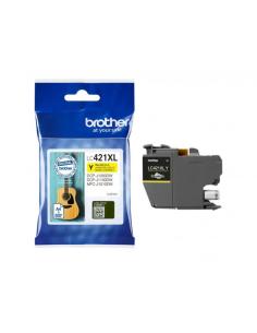 ORIGINALE BROTHER LC421XLY GIALLA ALTA CAPACITA'  500 PAGINE