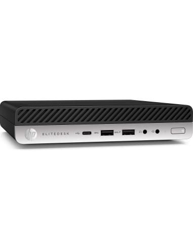 MINI PC RIC. HP ELITEDESK 800 G4 I5-8500T 8GB DDR4 SSD256GB W11P GRADO A