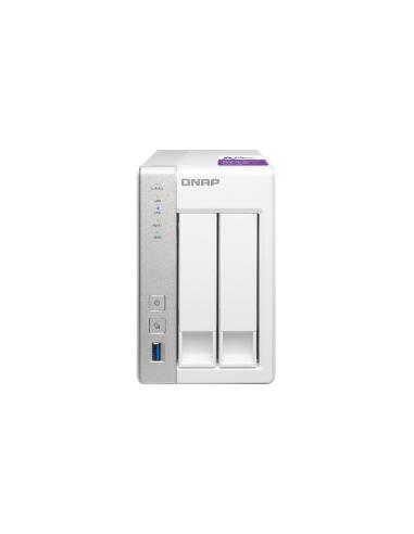 NAS QNAP 2BAY 3,5"/2,5" SATA 2GB RAM