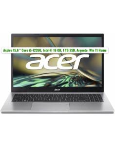 NOTEBOOK ACER ASPIRE 15,6" I5-1235U 16GB SSD1TB W 11 HOME ARGENTO