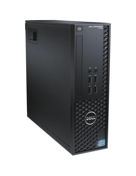 REFURBISHED WS DELL T1700 XEON QUADCORE E3-1246 V3 16Gb 256SSD W10P VGA1GB