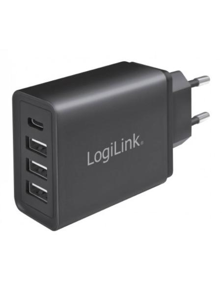 CARICABATTERIE USB CON 3 PORTE USB A E UNA PORTA USB-C 27 WATT