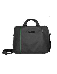 TECHMADE BORSA PER NOTEBOOK IN NYLON 15.6" BLACK/GREEN