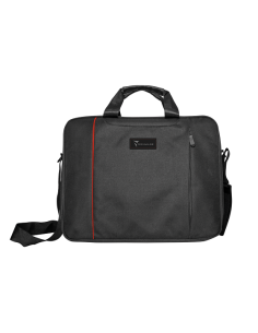 TECHMADE BORSA PER NOTEBOOK IN NYLON 15.6" BLACK/RED