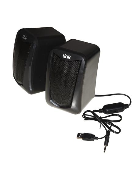 CASSE AUDIO LINK 5 WATT USB CON CONTROLLO VOLUME