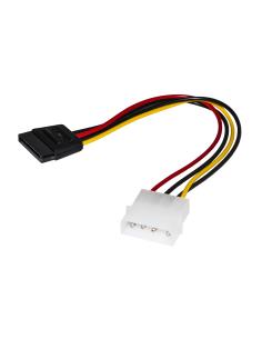 CAVO ADATTATORE ALIM. SATA 15 POLI  - MOLEX 4 POLI 0.15M