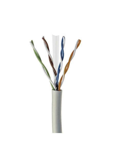 MACH POWER Matassa UTP Categoria 5e, 100m, CCA 0.5mm, 24 AWG, Colore Grigio