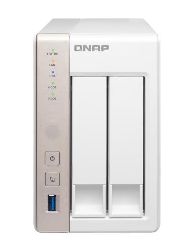 QNAP 2BAY NAS 0GB/CEL/2G/SATA/HDMI