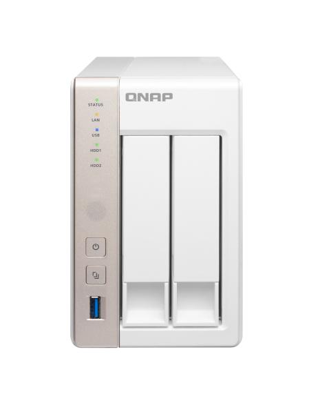 QNAP 2BAY NAS 0GB/CEL/2G/SATA/HDMI