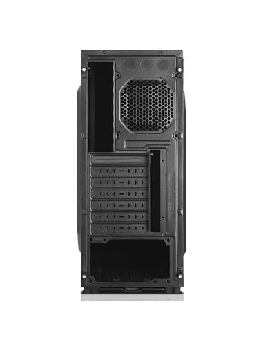 Case INVADER R03 - Gaming Middle Tower, USB3, 12cm red fan, ODD/HDD kit, cardred