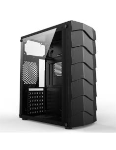 MACH POWER CASE GAMING 1*LED RGB, 1*FAN RGB, 3*USB, ACRYL. PANEL