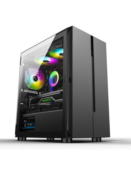 MACH POWER CASE GAMING 1*FAN ARGB, 3*USB, ACRILYC PANEL