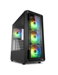 SHARKOON CASE VETRO TEMP 4X120 ARGB FAN ARGB